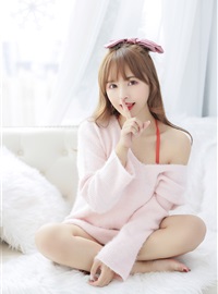 002. Zhang Siyun Nice - Internal purchase of watermark free pink sweater
